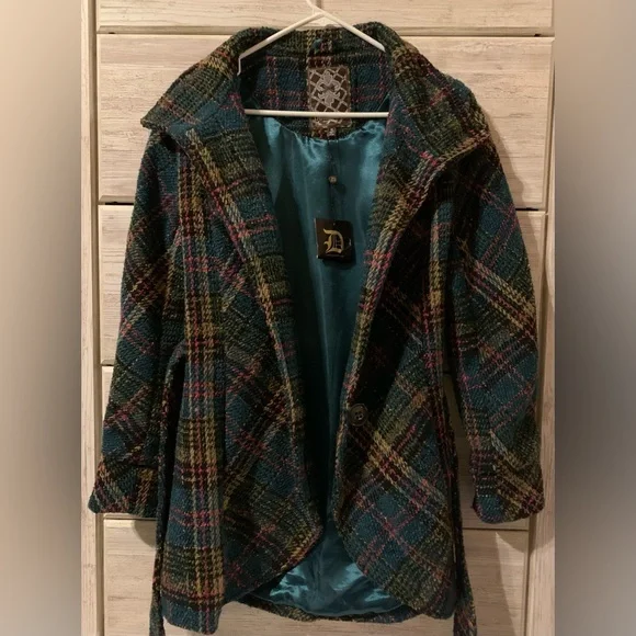 Dollhouse Tweed Jacket NWOT - Picture 3 of 6